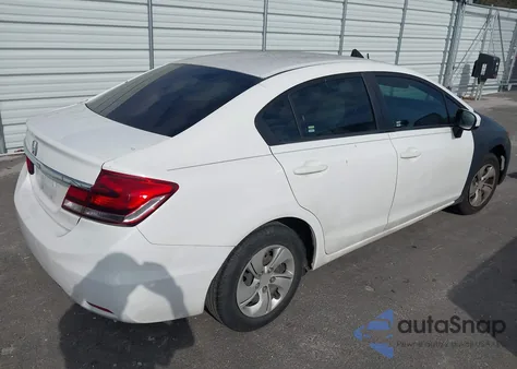 2014 Honda Civic Lx z USA, uszkodzony, nr VIN 19XFB2F51EE039021
